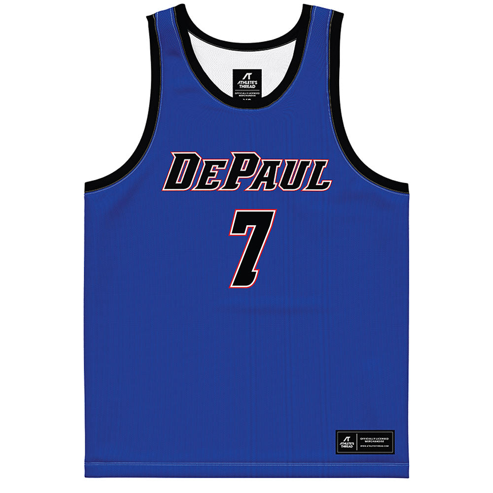DePaul - NCAA Women's Basketball : Devin Hagemann - Purple Basketball Jersey-0
