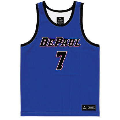 DePaul - NCAA Women's Basketball : Devin Hagemann - Purple Basketball Jersey-0