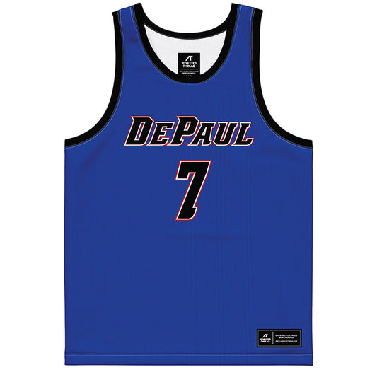 DePaul - NCAA Women's Basketball : Devin Hagemann - Purple Basketball Jersey-0
