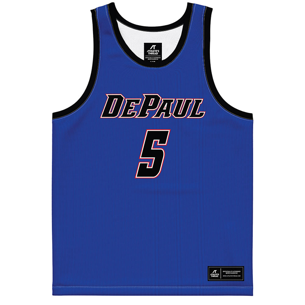 DePaul - NCAA Women's Basketball : Alayna West - Purple Basketball Jersey