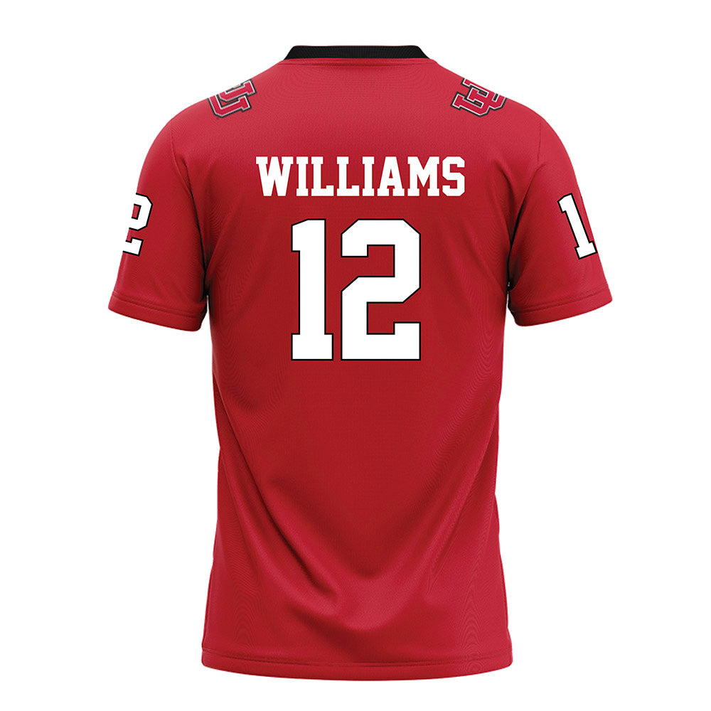 Utah - NCAA Football : Zacharyus Williams - Red Football Jersey