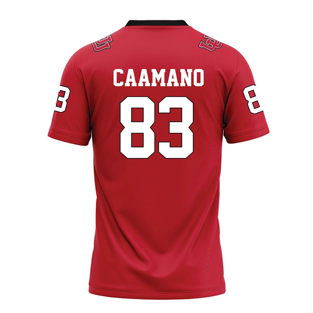 Utah - NCAA Football : Daylin Caamano - Red Football Jersey-1