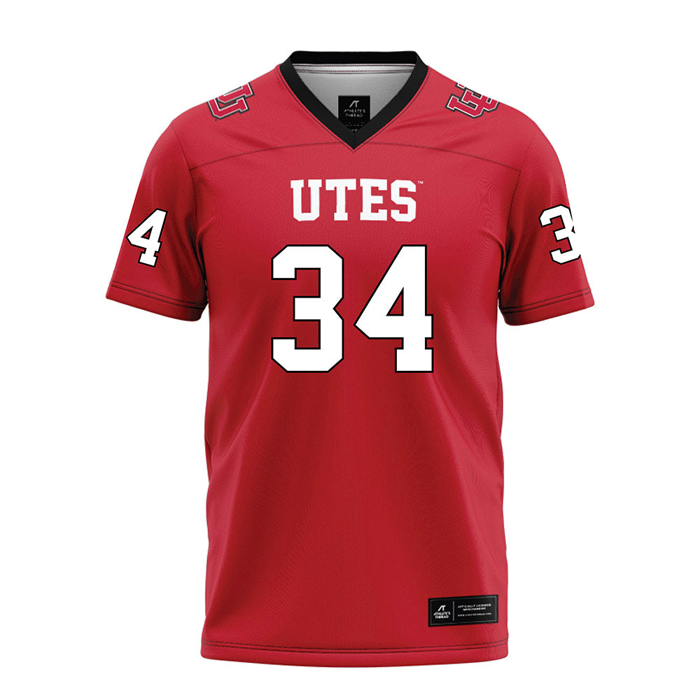 Utah - NCAA Football : Jack Bouwmeester - Red Football Jersey