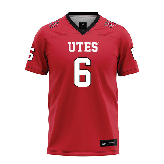 Utah - NCAA Football : Daidren Zipperer - Red Football Jersey-0