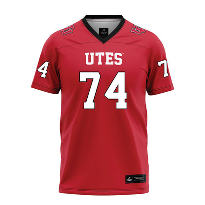 Utah - NCAA Football : Keith Olson - Red Football Jersey-0