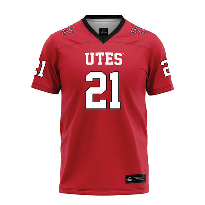 Utah - NCAA Football : Michael Mitchell - Red Football Jersey