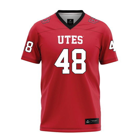 Utah - NCAA Football : Alex Cloward - Red Football Jersey