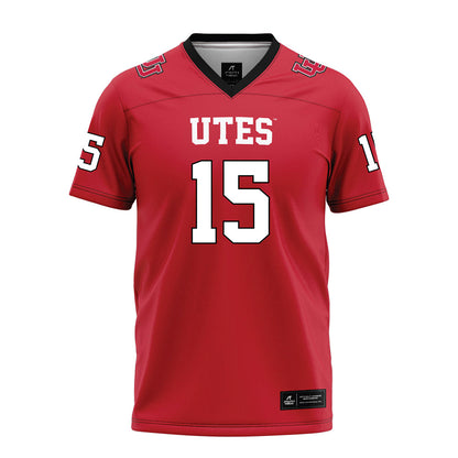 Utah - NCAA Football : Jamarian Ficklin - Red Football Jersey-0