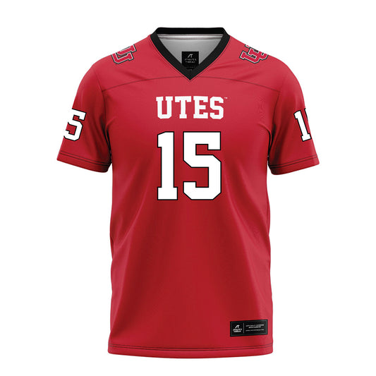Utah - NCAA Football : Jamarian Ficklin - Red Football Jersey-0