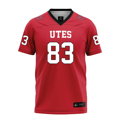 Utah - NCAA Football : Daylin Caamano - Red Football Jersey-0