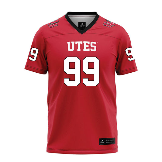 Utah - NCAA Football : Semi Taulanga - Red Football Jersey-0