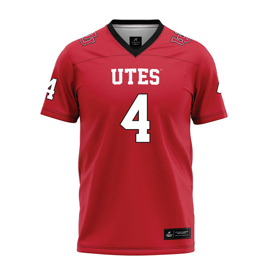 Utah - NCAA Football : Donovan Saunders - Red Football Jersey-0