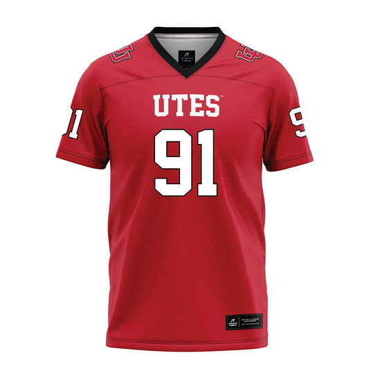 Utah - NCAA Football : Jonah Lea'ea - Red Football Jersey
