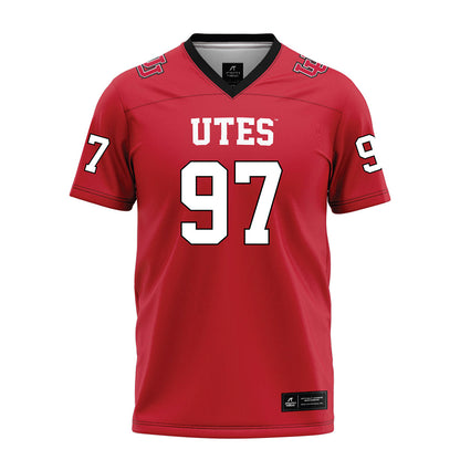 Utah - NCAA Football : Joseph Cheek - Red Football Jersey-0