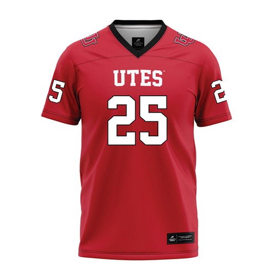 Utah - NCAA Football : Bryce Duke - Red Football Jersey-0
