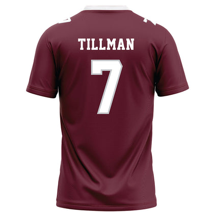 Mississippi State - NCAA Football : Zakari Tillman - Maroon Football Jersey-1