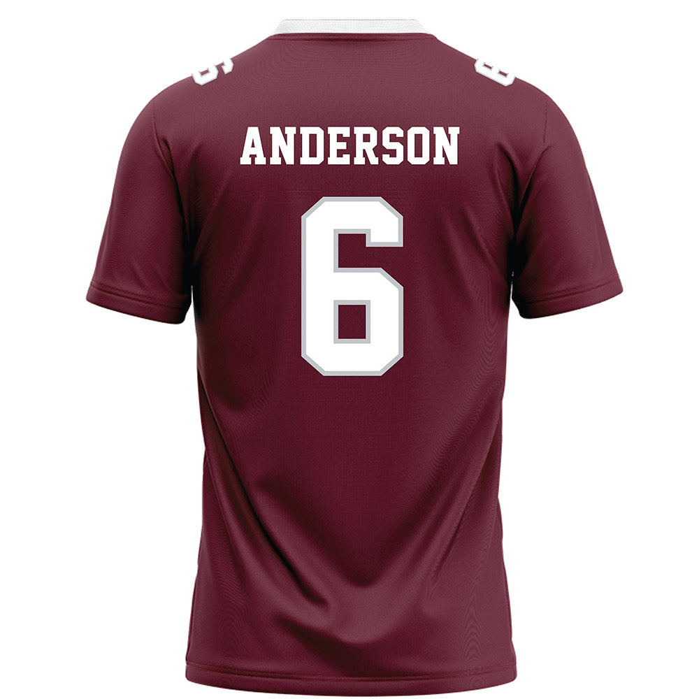 Mississippi State - NCAA Football : Deonte Anderson - Maroon Football Jersey-1