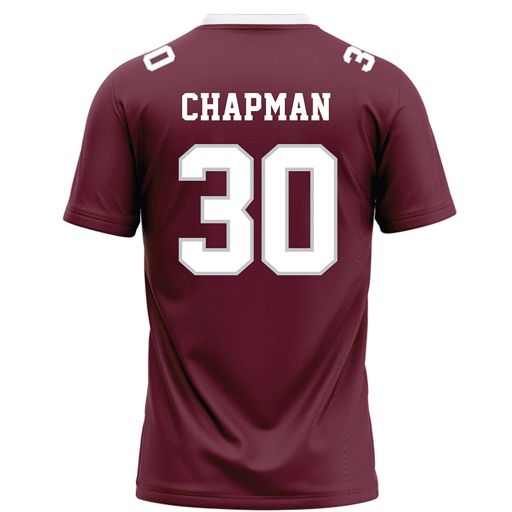 Mississippi State - NCAA Football : Montrell Chapman - Maroon Football Jersey-1