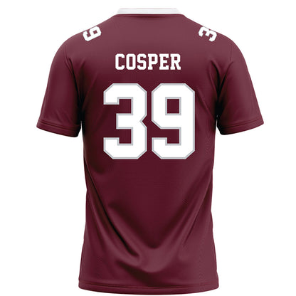 Mississippi State - NCAA Football : Kallen Cosper - Maroon Football Jersey-1