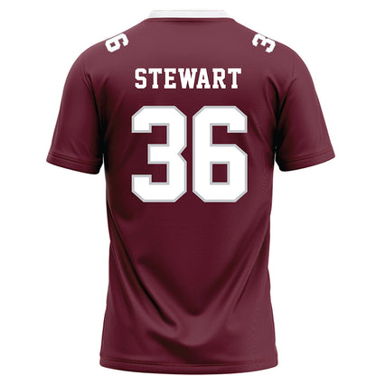 Mississippi State - NCAA Football : Jabryis Stewart - Maroon Football Jersey-1
