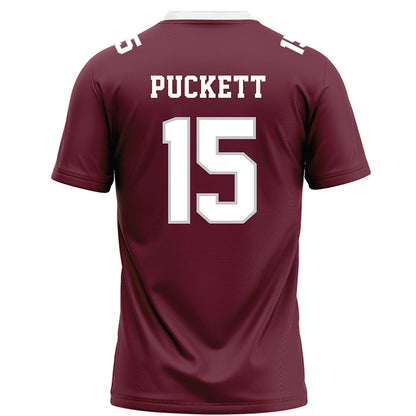 Mississippi State - NCAA Football : Parker Puckett - Maroon Football Jersey-1