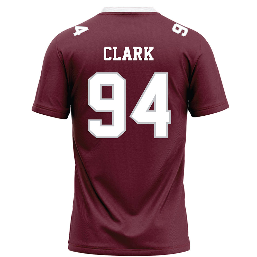 Mississippi State - NCAA Football : Corey Clark - Maroon Football Jersey-1