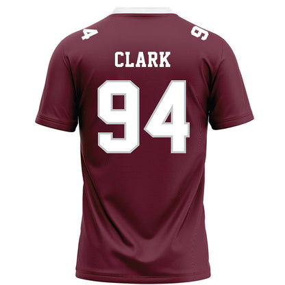 Mississippi State - NCAA Football : Corey Clark - Maroon Football Jersey-1