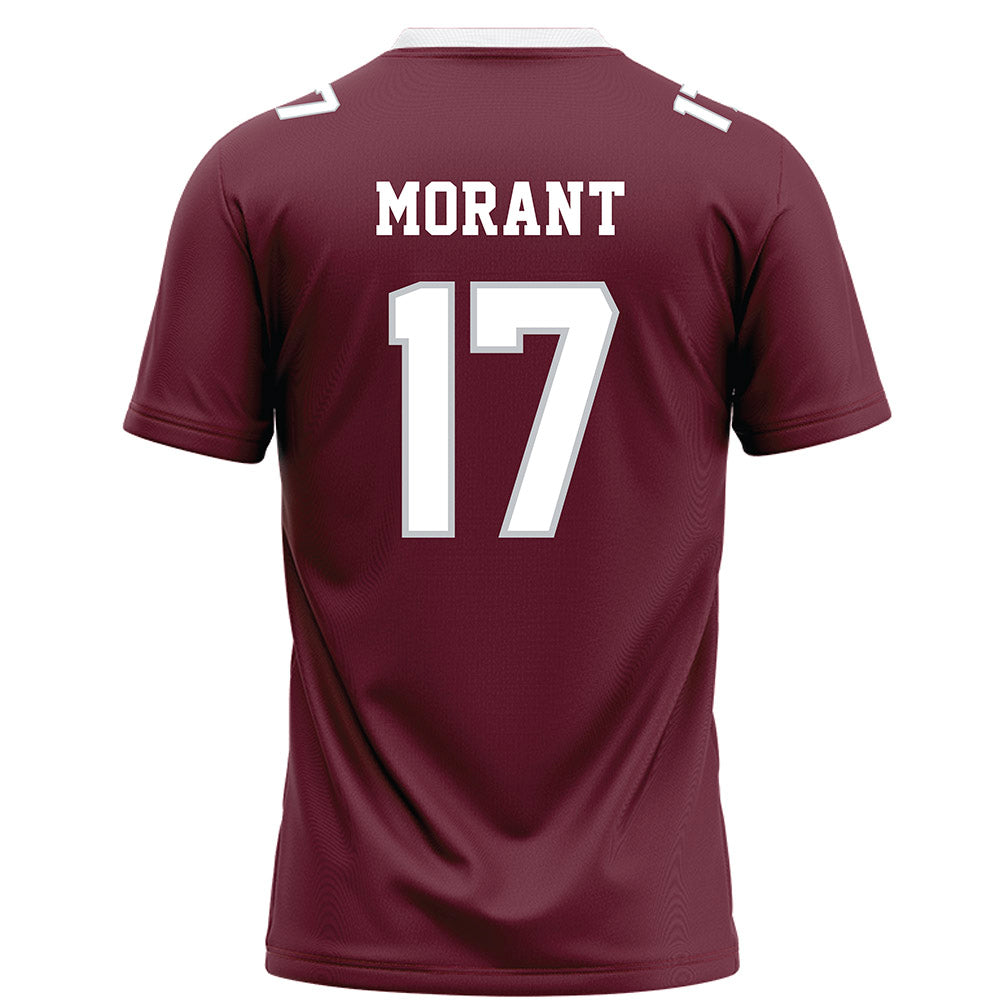 Mississippi State - NCAA Football : Jordan Morant - Maroon Football Jersey