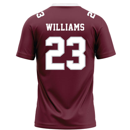 Mississippi State - NCAA Football : Trevion Williams - Maroon Football Jersey-1