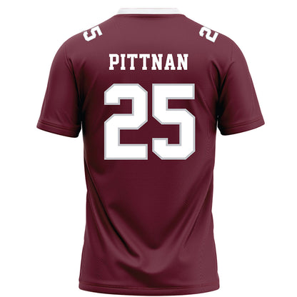Mississippi State - NCAA Football : Jeffery Pittnan - Maroon Football Jersey-1