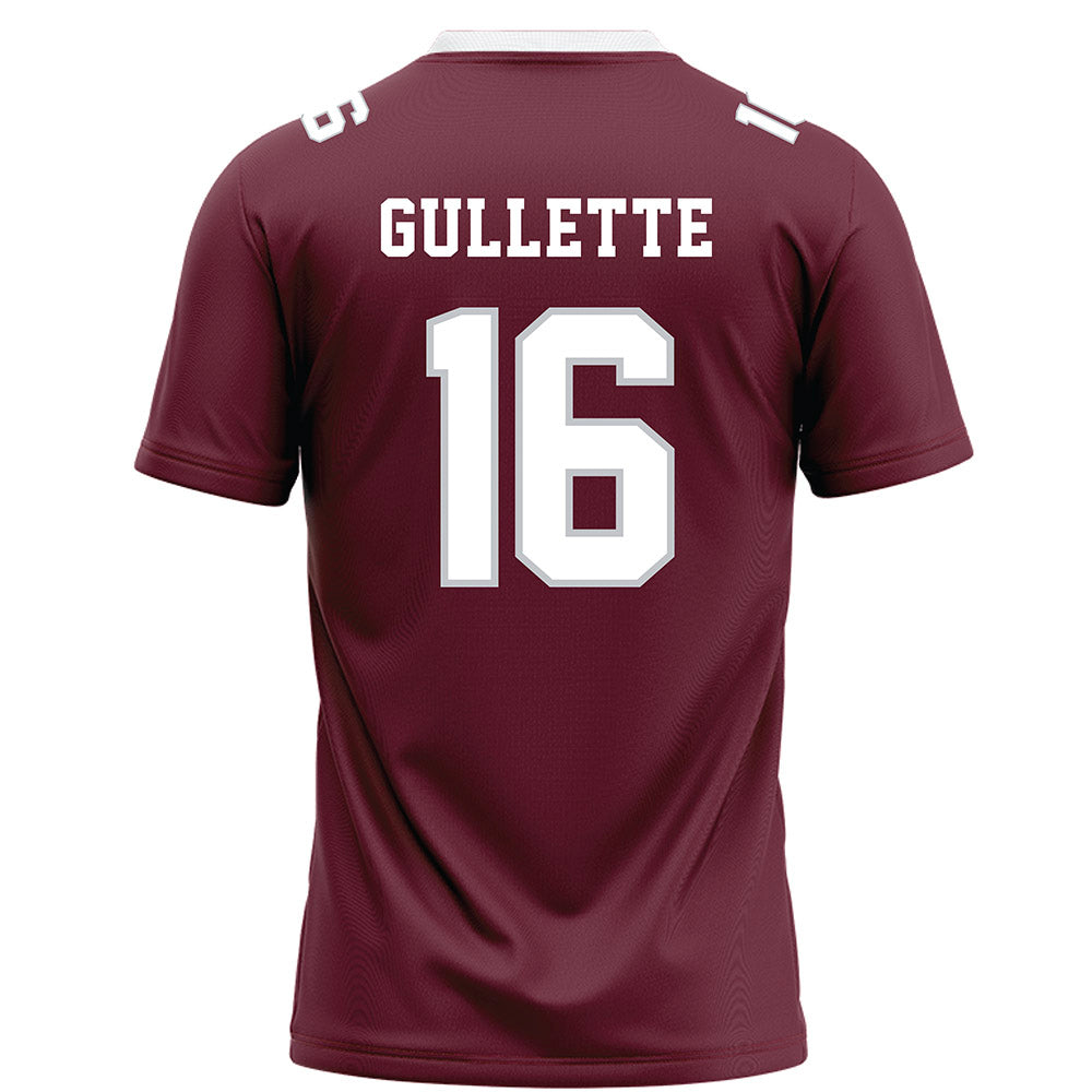 Mississippi State - NCAA Football : Derion Gullette - Maroon Football Jersey-1