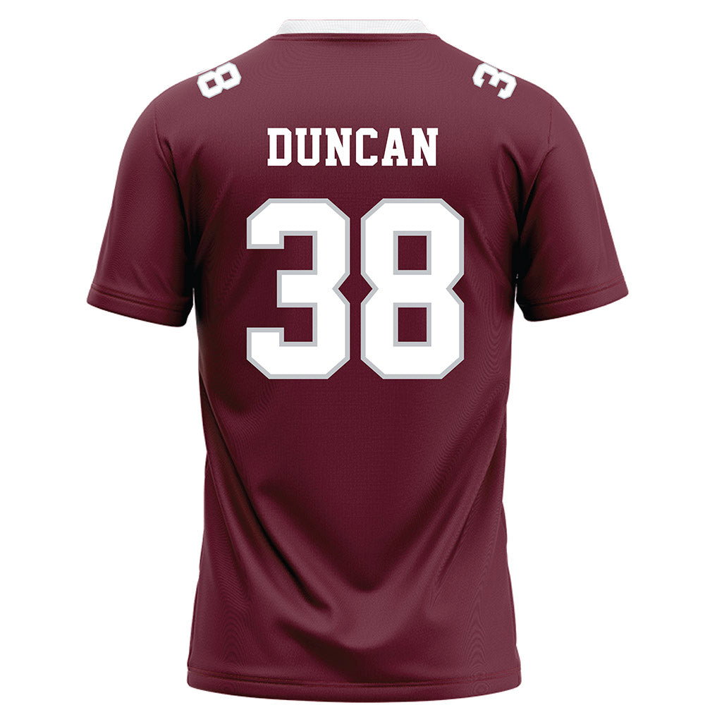 Mississippi State - NCAA Football : Ashtanyrein Duncan - Maroon Football Jersey-1