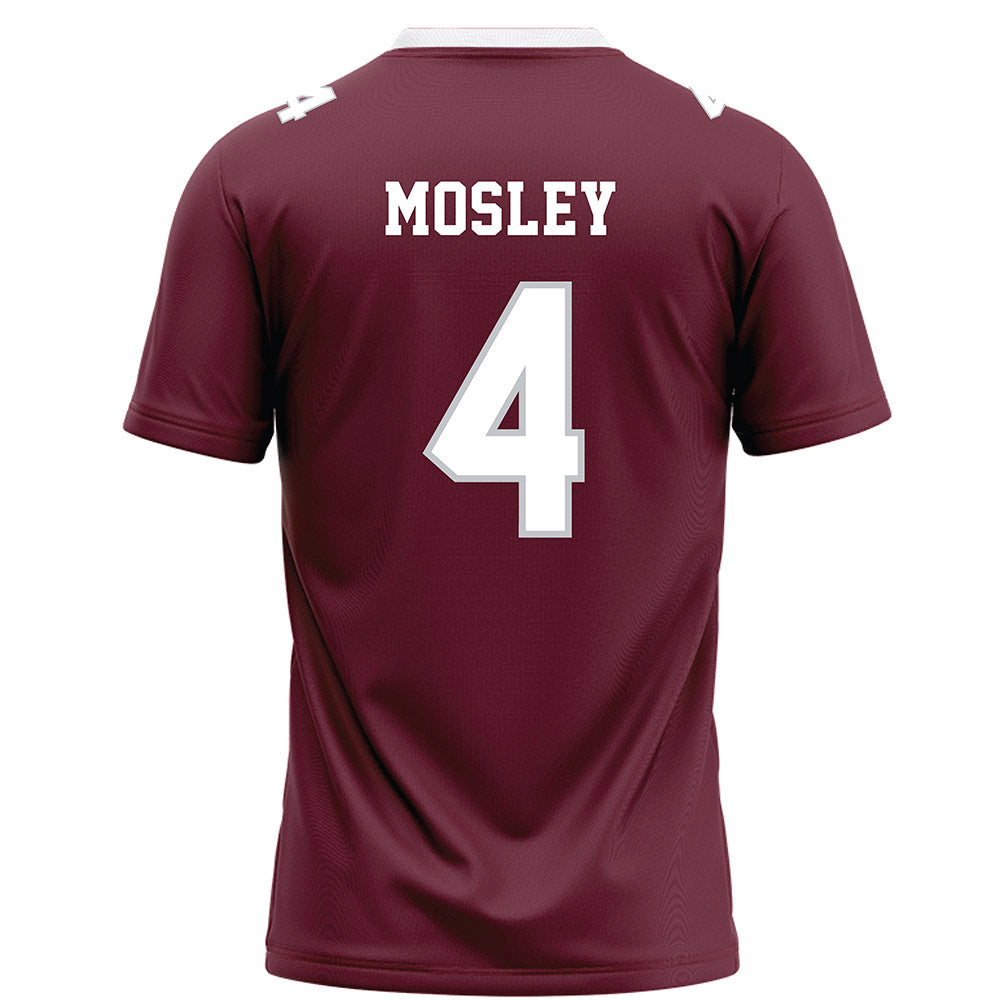 Mississippi State - NCAA Football : Jordan Mosley - Maroon Football Jersey-1