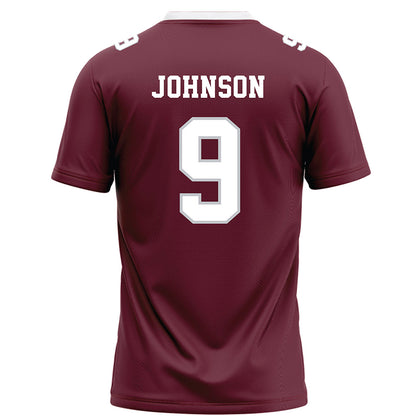 Mississippi State - NCAA Football : Ricky Johnson - Maroon Football Jersey-1