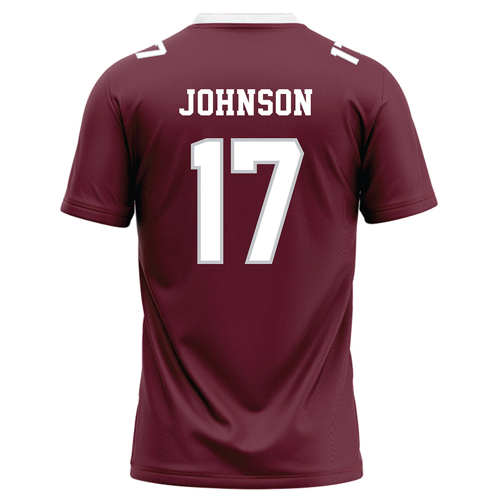 Mississippi State - NCAA Football : Kyle Johnson - Maroon Football Jersey-1