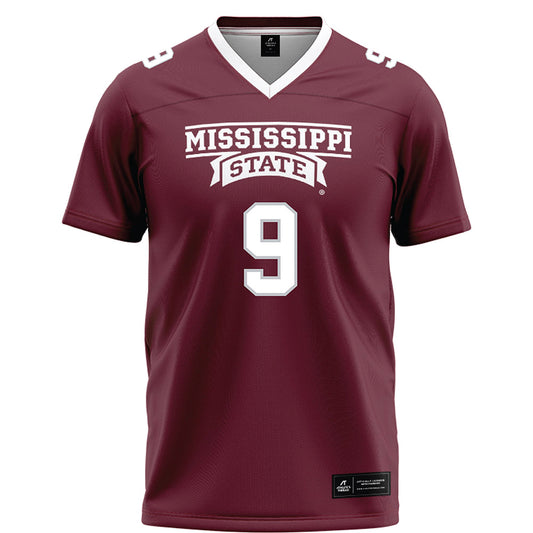 Mississippi State - NCAA Football : Ricky Johnson - Maroon Football Jersey-0