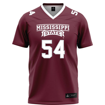 Mississippi State - NCAA Football : Blake Steen - Maroon Football Jersey-0