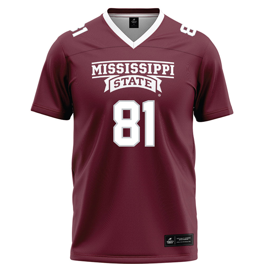 Mississippi State - NCAA Football : Isaiah Mitchell - Maroon Football Jersey-0