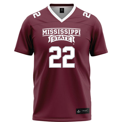 Mississippi State - NCAA Football : Xavier Gayten - Maroon Football Jersey-0