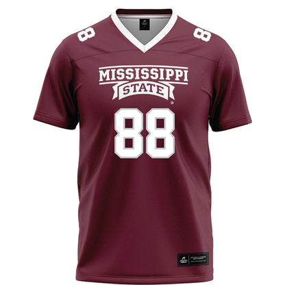 Mississippi State - NCAA Football : Joeseph Skipworth - Maroon Football Jersey-0