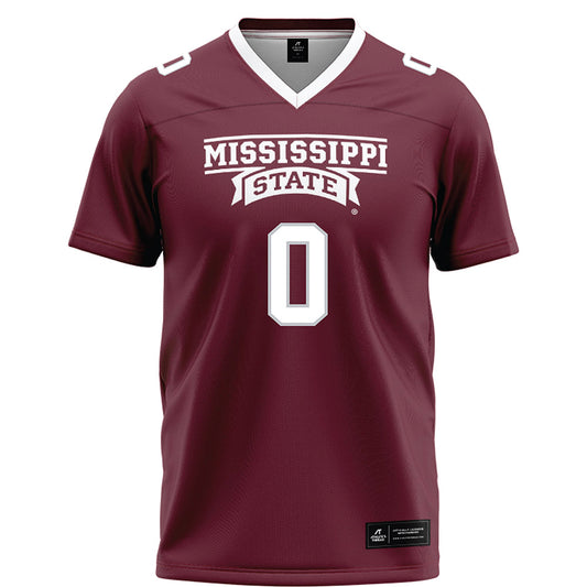 Mississippi State - NCAA Football : Michael Van Buren - Maroon Football Jersey