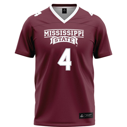 Mississippi State - NCAA Football : DeAgo Brumfield - Maroon Football Jersey-0