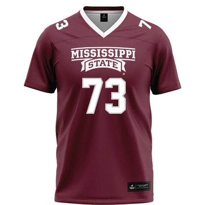 Mississippi State - NCAA Football : Jaekwon Bouldin - Maroon Football Jersey-0