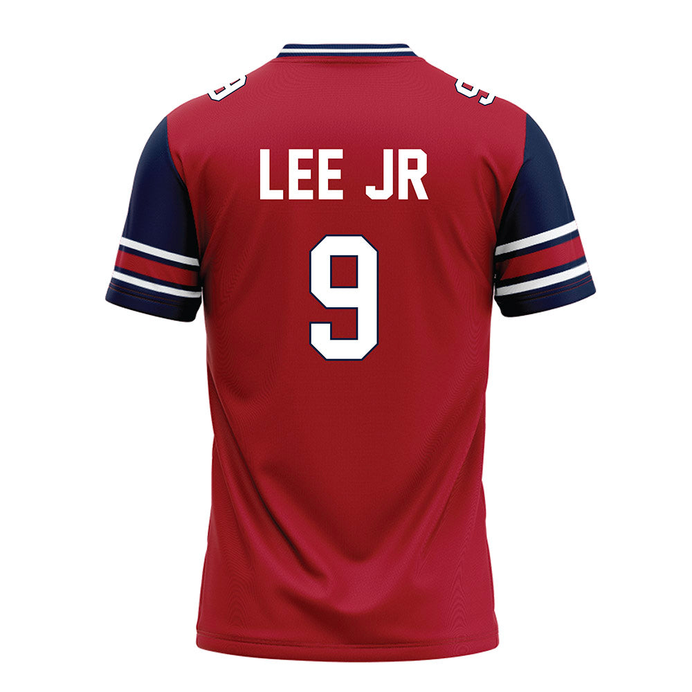 Liberty - NCAA Football : Donte Lee Jr - Red Football Jersey-1