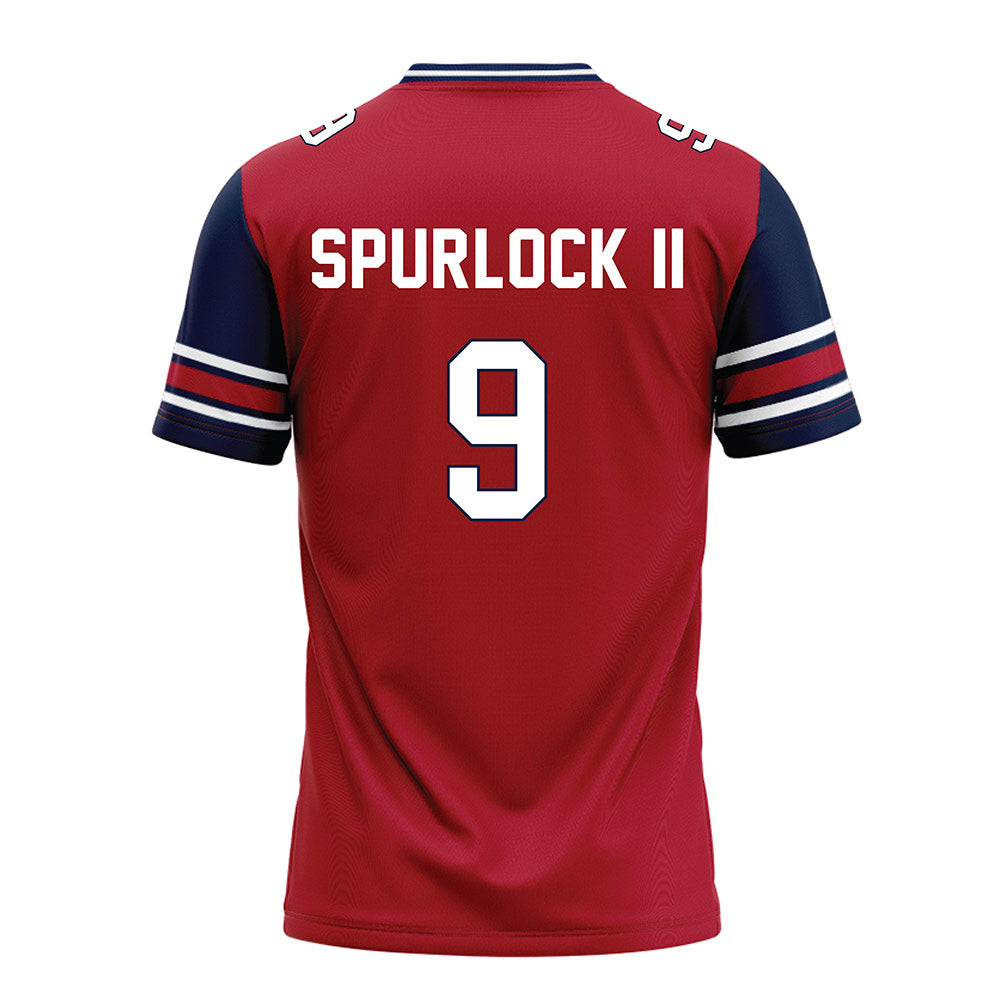 Liberty - NCAA Football : Timothy Spurlock II - Red Football Jersey-1