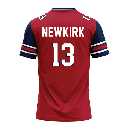 Liberty - NCAA Football : Nasir Newkirk - Red Football Jersey-1
