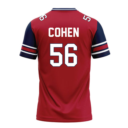 Liberty - NCAA Football : Samuel Cohen - Red Football Jersey-1