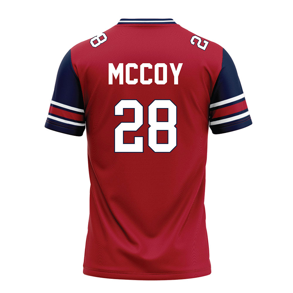Liberty - NCAA Football : Colton McCoy - Red Football Jersey-1