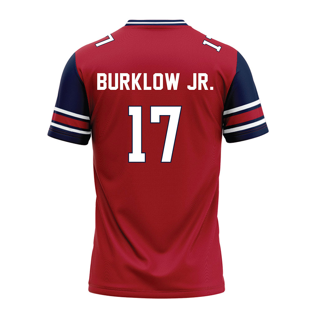 Liberty - NCAA Football : Bo Burklow Jr. - Red Football Jersey-1