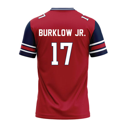 Liberty - NCAA Football : Bo Burklow Jr. - Red Football Jersey-1